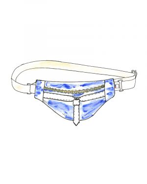 Patron Sac Banane Cazaux - Version Prince