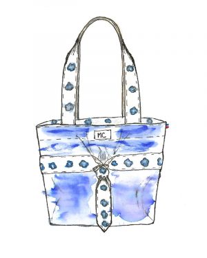 Patron Sac Cabas Cap Ferret - Version Prince