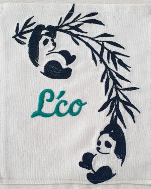 Broderie pandas