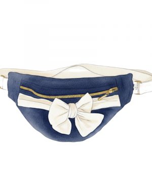 Patron Sac banane Cazaux - Version Princesse