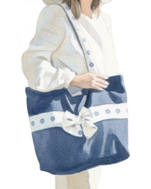 Patron Sac Cabas Cap Ferret - Version Princesse