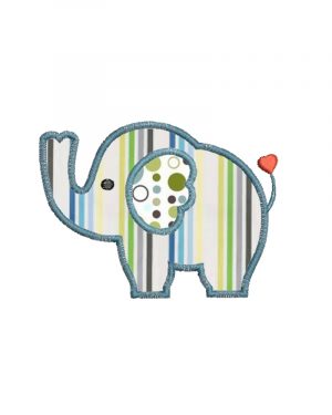 Broderie Petit éléphant