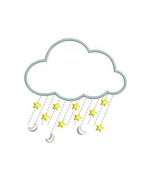 Broderie Nuage étoilé