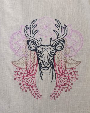 Broderie Cerf