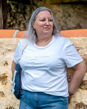 T-Shirt à message Aya